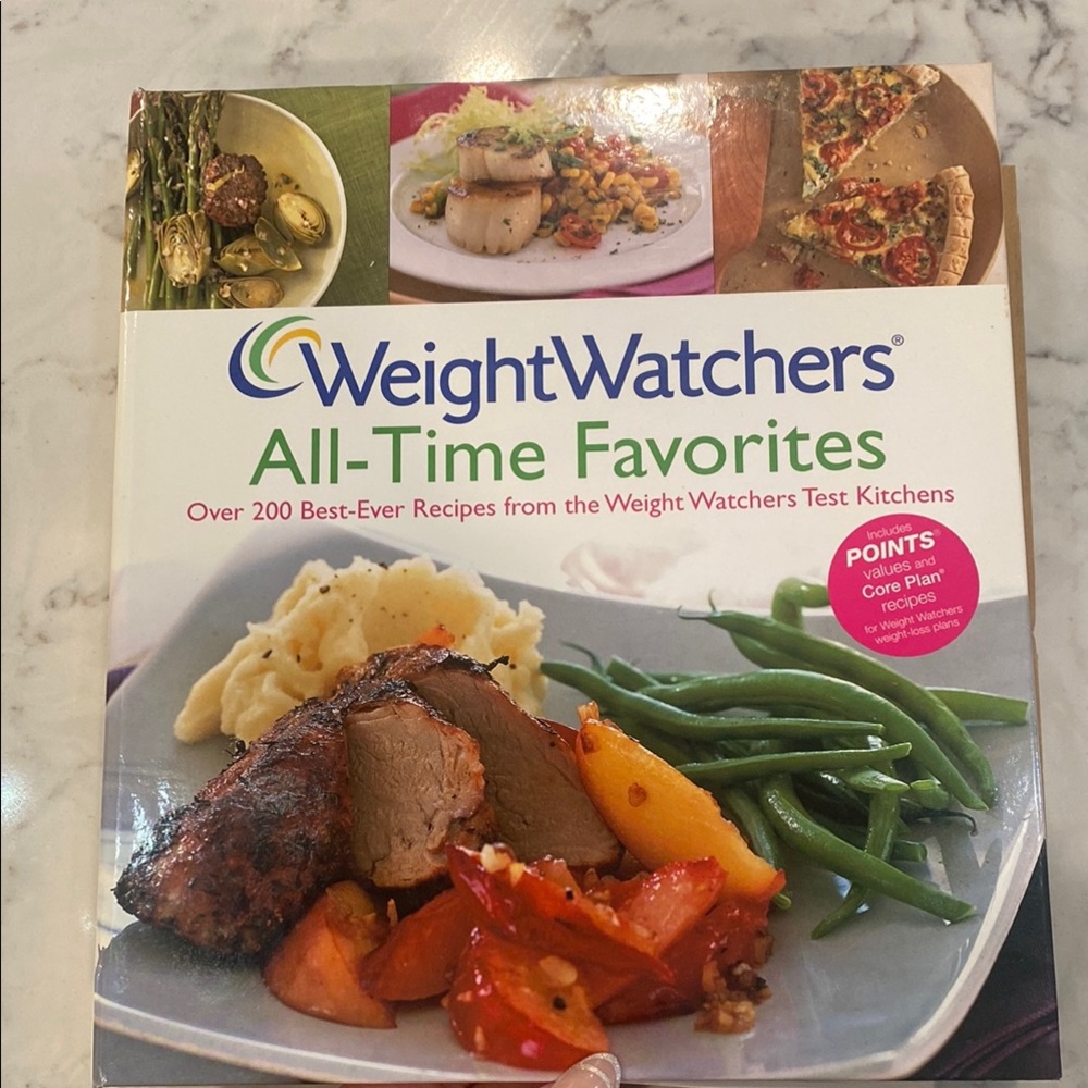 Weight Watchers All-Time Favorites Cookbook - White and Green
